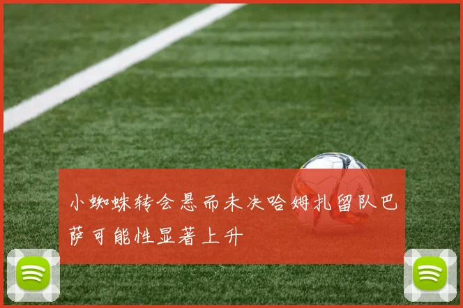 小蜘蛛转会悬而未决哈姆扎留队巴萨可能性显著上升
